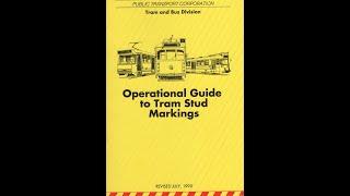 Melbourne, Australia - Operational Guide to Tram Stud Markings