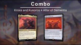 EDH COMBO: Kroxa and Kunoros | Altar of Dementia