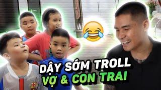 [VLOG] Dậy Sớm TROLL Cả Gia Đình Bác Gấu Nhận Cái kết cực đắng !