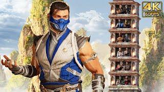 Mortal Kombat 1 - SUB-ZERO Klassic Towers Gameplay (Very Hard Difficulty) @ 4K 60ᶠᵖˢ 