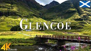 Glencoe, Scotland 4K Ultra HD • Stunning Footage Glencoe, Scenic Relaxation Film with Calming Music.