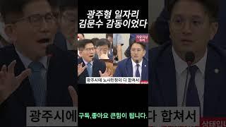 광주형 일자리 김문수 감동이었다