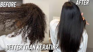 The FIRST BOTOX for Afro Hair! Better than Keratin Treatment?