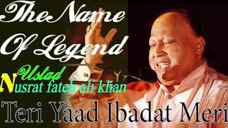 Teri Yaad Ibadat Meri   Nusrat Fateh Ali Khan