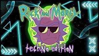 Rick and Morty but it's techno