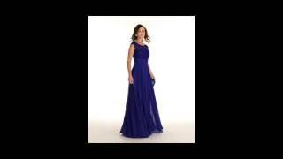 FDS7133 Cap Sleeve Evening Gown