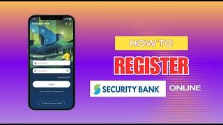 Security Bank Online Banking Enrollment | Step-by-step Guide