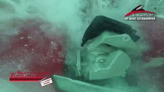 JetBoatPilot Lateral Thruster In Action UNDERWATER VIEW