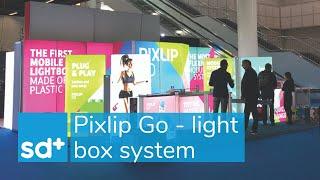 Pixlip Go- first mobile plastic textile light box system in the world! (Construction)