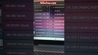Best IPTV App for Firestick | m3ufree.com Free TV Setup