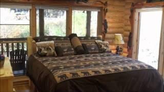 Christmas at Fireside Chalet & Cabin Rentals - Granny's Creekside Cabin