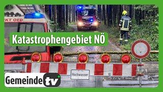 Aktuelle Hochwassersituation in Niederösterreich 16.9.2024