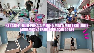 COMECEI A FAZER MINHA MALA MATERNIDADE + AJUDAMOS NA TRANSFORMAÇÃO!| Juliane Jocoski