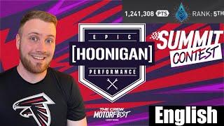 ENGLISH: Motorfest -- Hoonigan Performance Summit! - 1.241.308 Points Platinum Guide!