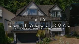 1919 Cliffwood Road  | North Vancouver House For Sale | Real Estate Video Tour | Realty Studios