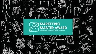 Der Marketing Master Award 2023 – powered by Marketing Club Köln-Bonn