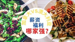 【打工人必看 】 加拿大VS澳大利亚，薪资福利哪家强？