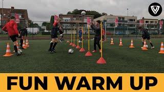 Fun Warm up | Ball Mastery - Eye Hand Coordination - Passing | Soccer Drills - Football Exercises