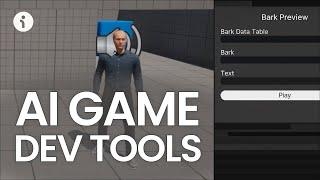 AI game dev tools | Scriptwriter and Bark Generator | Inworld AI Game Development Tools