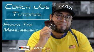 Coach Joe Archery Tutorial | Finger Tab Measurement (Eng sub)