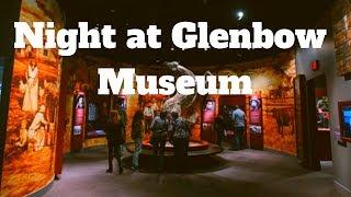 Night at Glenbow Museum Calgary