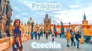 Prague, Czechia  | Europe's Most Beautiful Capital | 4k HDR 60fps Walking Tour (▶130min)