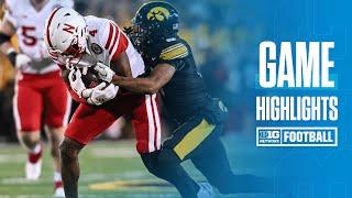 Nebraska at Iowa | Highlights | Big Ten Football | 11/29/2024