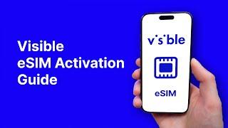 Visible eSIM Activation Guide and Number Port (2024)