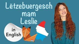 E01 D’Alphabet (A1)  |  EN  |  Lëtzebuergesch mam Leslie