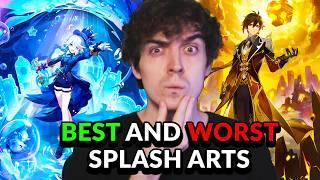 I Ranked EVERY Character's Splash Art in Genshin Impact...