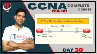 PPPoe Server  Configuration and Authentication | point to point protocol over ethernet  | CCNA