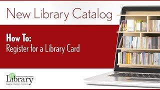 Register for a Library Card