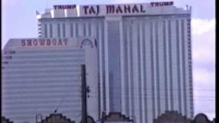 Atlantic City by car 1991 - Trump Taj Mahal Casino Trump City? Rotten!