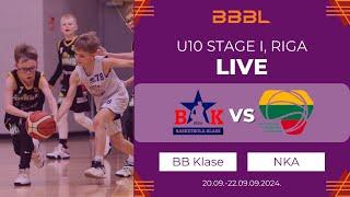 BASKETBOLA KLASE vs NKA DURU ŠALIS 2015 | BBBL BOYS U10