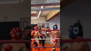 무에타이 맏 뜨롱 공격 - 이도현 선수                                                   #shorts  #Muaythai #건흥 #무에타이