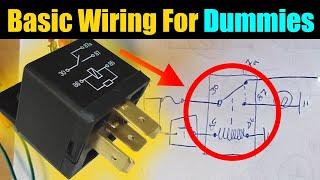 Easiest How To Wire A Relay 4 Prong 5 Prong Relay | Classic Car Wiring Basics Part 3 |