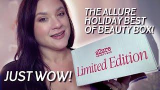 ALLURE HOLIDAY LIMITED EDITION BEST OF BEAUTY BOX: Unboxing & Swatches! Such an AMAZING box!! 