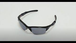 Oakley Sunglasses Model- Half Jacket 2.0 XL; OO9154 Color-01 Polished Black/Black Iridium Lenses