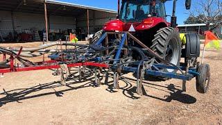 A big day in the workshop has the strip tiller almost ready to roll!