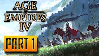 Age of Empires 4 - The Normans Walkthrough Part 1: Hastings & York [PC]