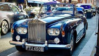 Luxury Cars & Classic Cars in London August 2024 | Phantom, Silver Cloud III, Ponton 63 Amg