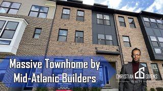 New Home in Bowie, Maryland | Mid-Atlantic Builders | Massive Townhome