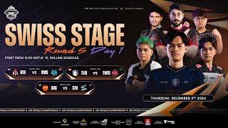 LIVE | MLBB M6 World Championship | Swiss Stage Round 5 Day 1