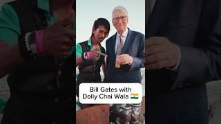 Bill Gates with Dolly Chai Wala 