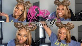 AMAZON BEAUTY FOREVER HAIR | T PART WIG REVIEW