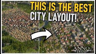 The BEST CITY LAYOUT in Anno 1800 | 10x10 Layout Guide & Stamps