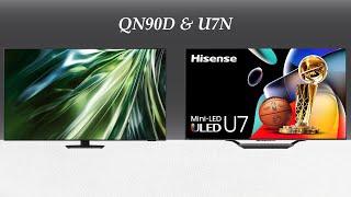 Samsung QN90D vs U7N - DIFFERENT!!