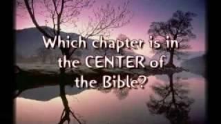 The Bible - The Center of His Word