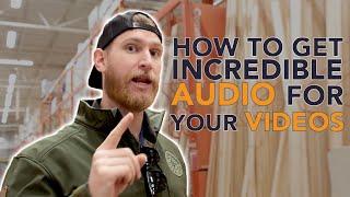 How to Get INCREDIBLE Audio For Your Videos | Gear Focus Friday #4