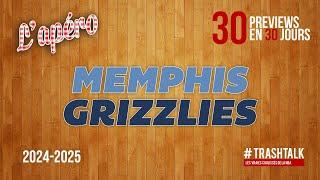 NBA Preview 2024-25 : les Memphis Grizzlies || #30PreviewsEn30Jours